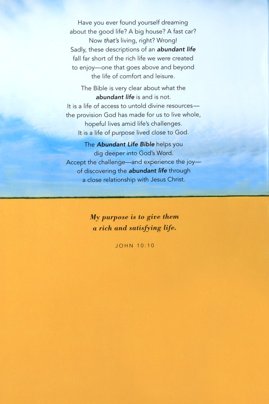 NLT Abundant Life Bible Large Print (Black Letter Edition)