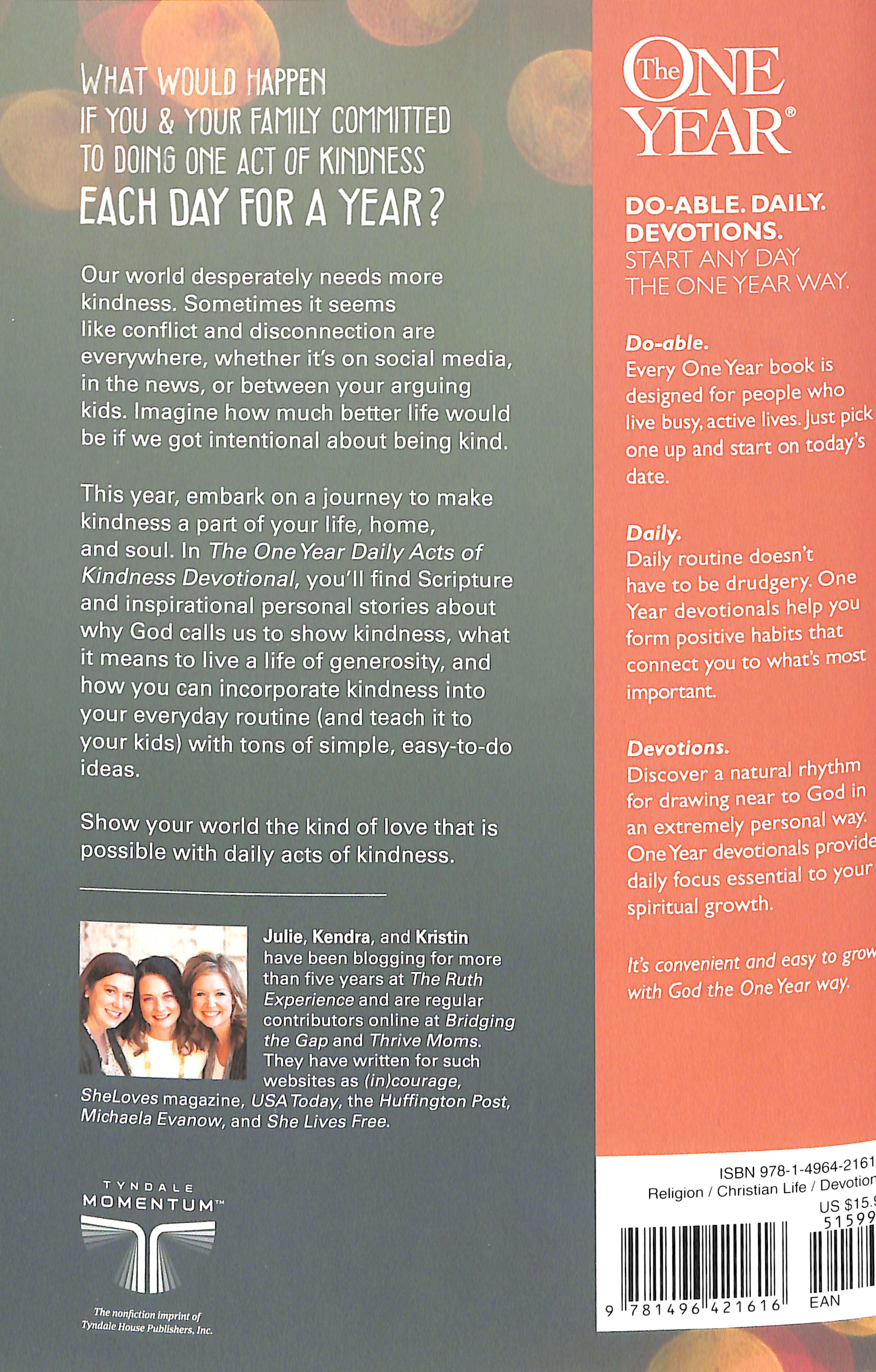 The One Year Daily Acts of Kindness Devotional