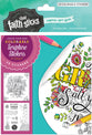2 Corinthians 12: 9 (4 Sheets, 20 Colorable Stickers) (Stickers Faith That Sticks Series)