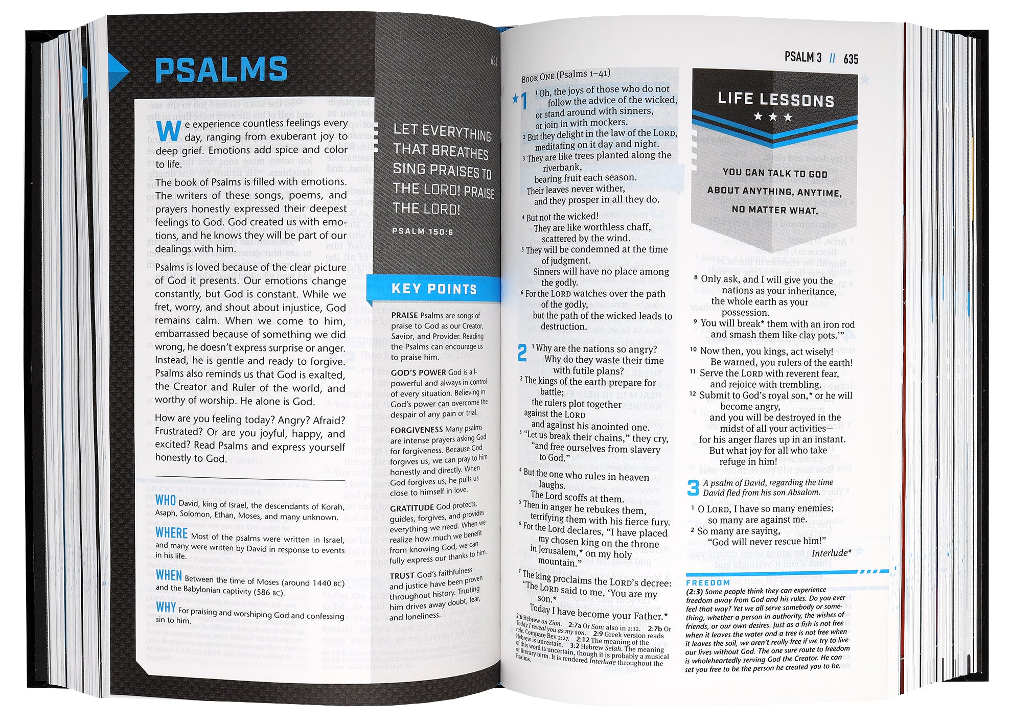 NLT Boys Life Application Study Bible (Black Letter Edition)