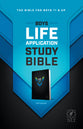 NLT Boys Life Application Study Bible (Black Letter Edition)