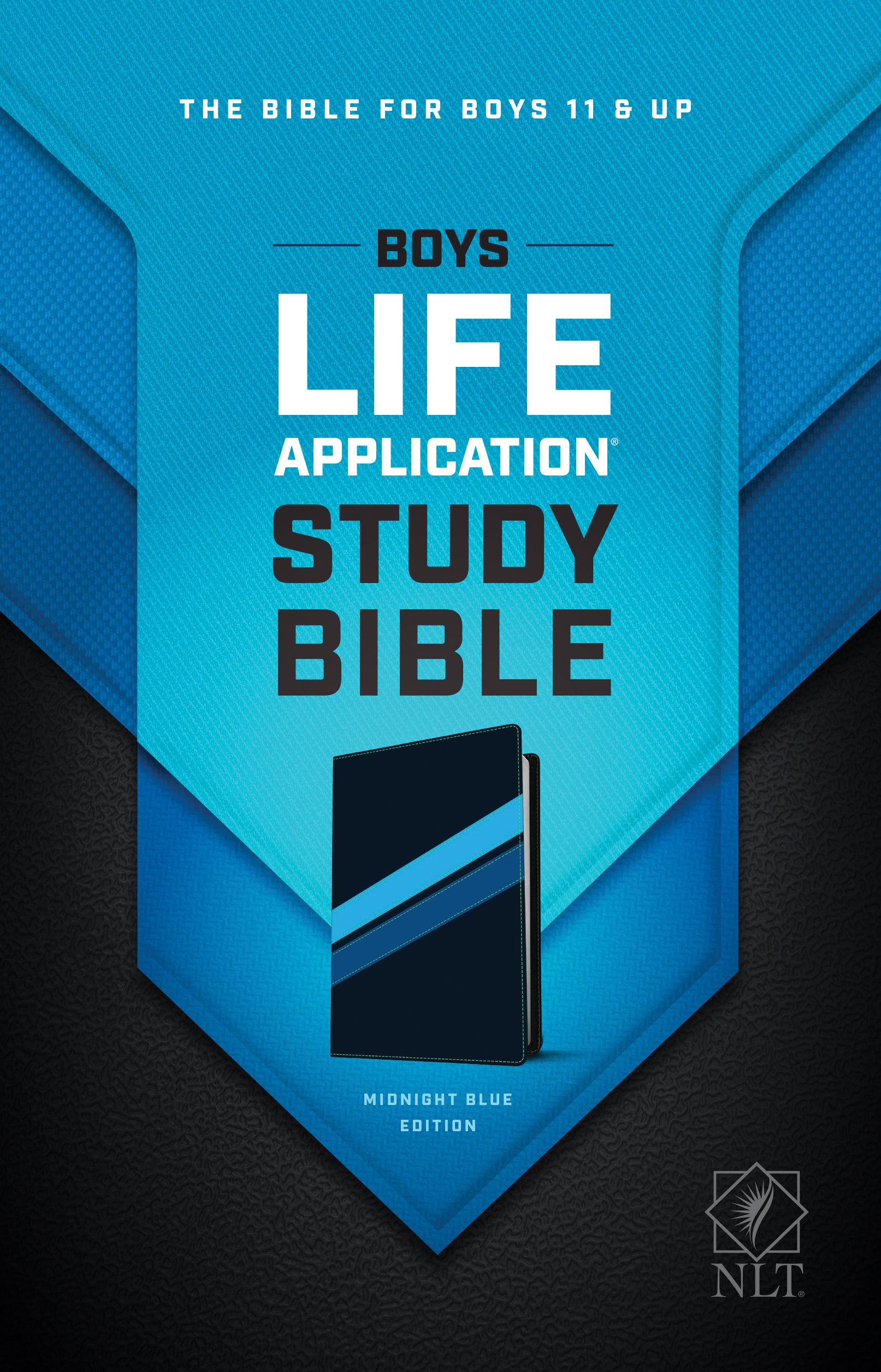NLT Boys Life Application Study Bible Midnight Blue (Black Letter Edition)