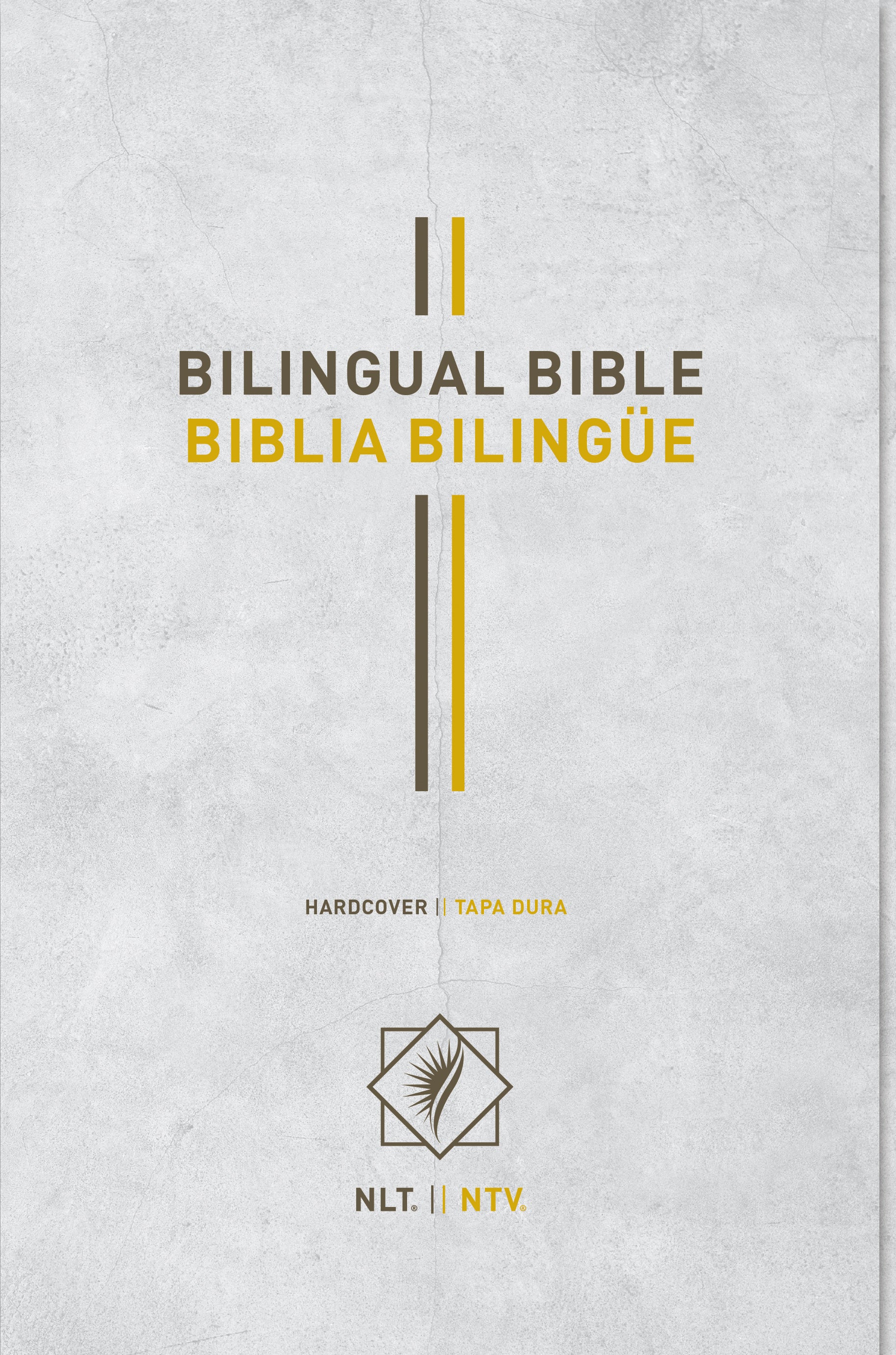 Nlt/Ntv Bilingual Bible/ Biblia Bilingue Gray (Black Letter Edition)