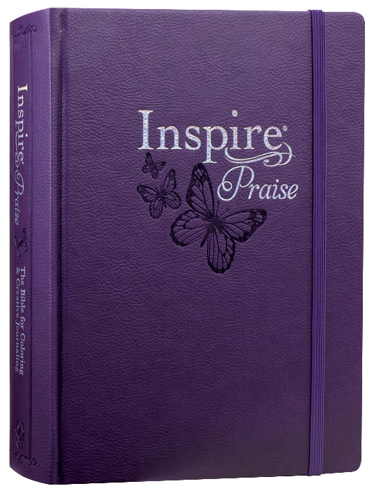 NLT Inspire Praise Bible Large Print (Black Letter Edition)