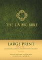 TLB The Living Bible Large Print Green (Red Letter Edition)