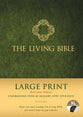 TLB The Living Bible Large Print Indexed Green (Red Letter Edition)