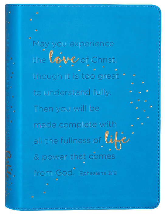 NLT Teen Life Application Study Bible Teal (Black Letter Edition)