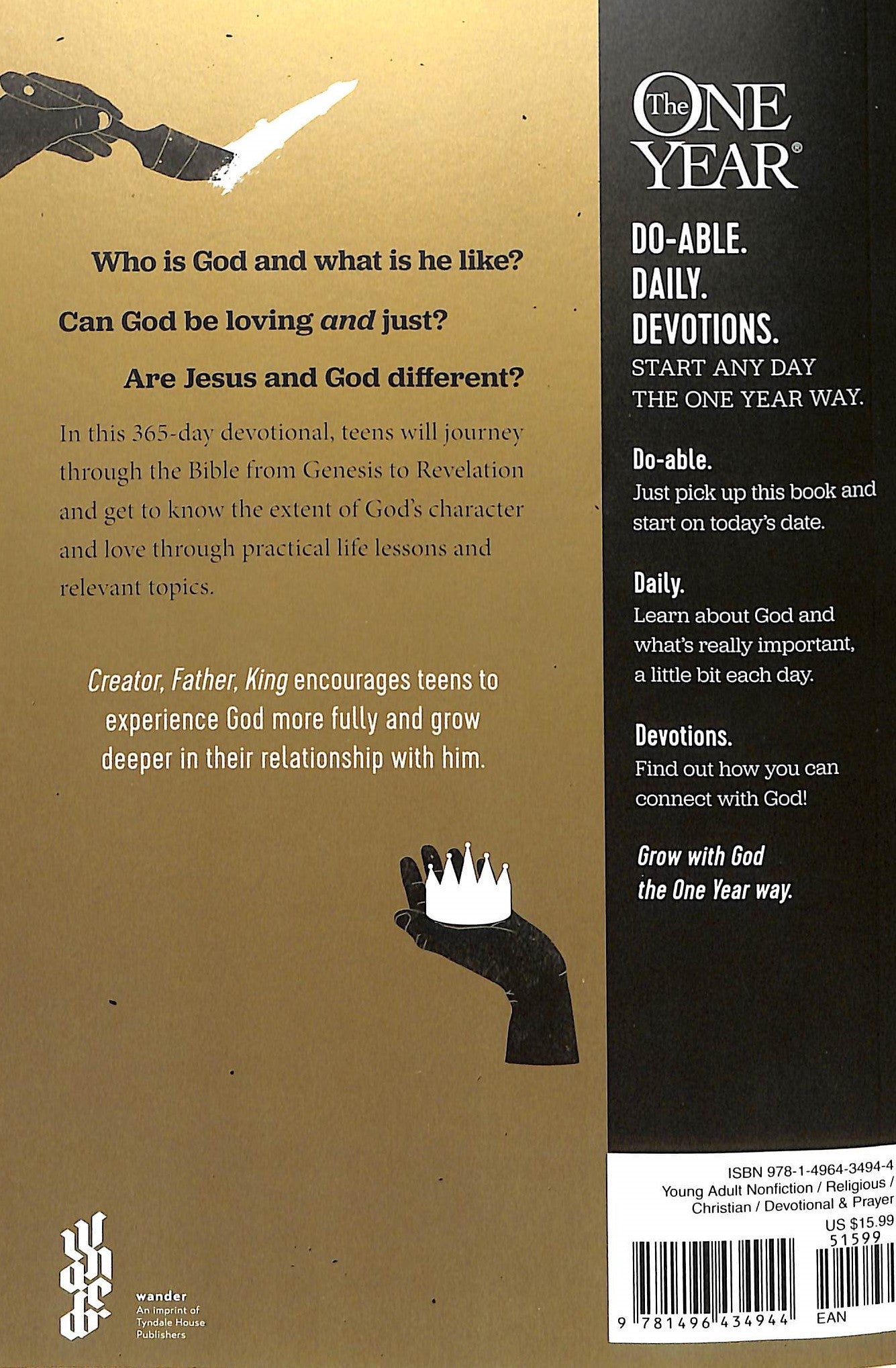 Creator, Father, King: A One Year Journey With God