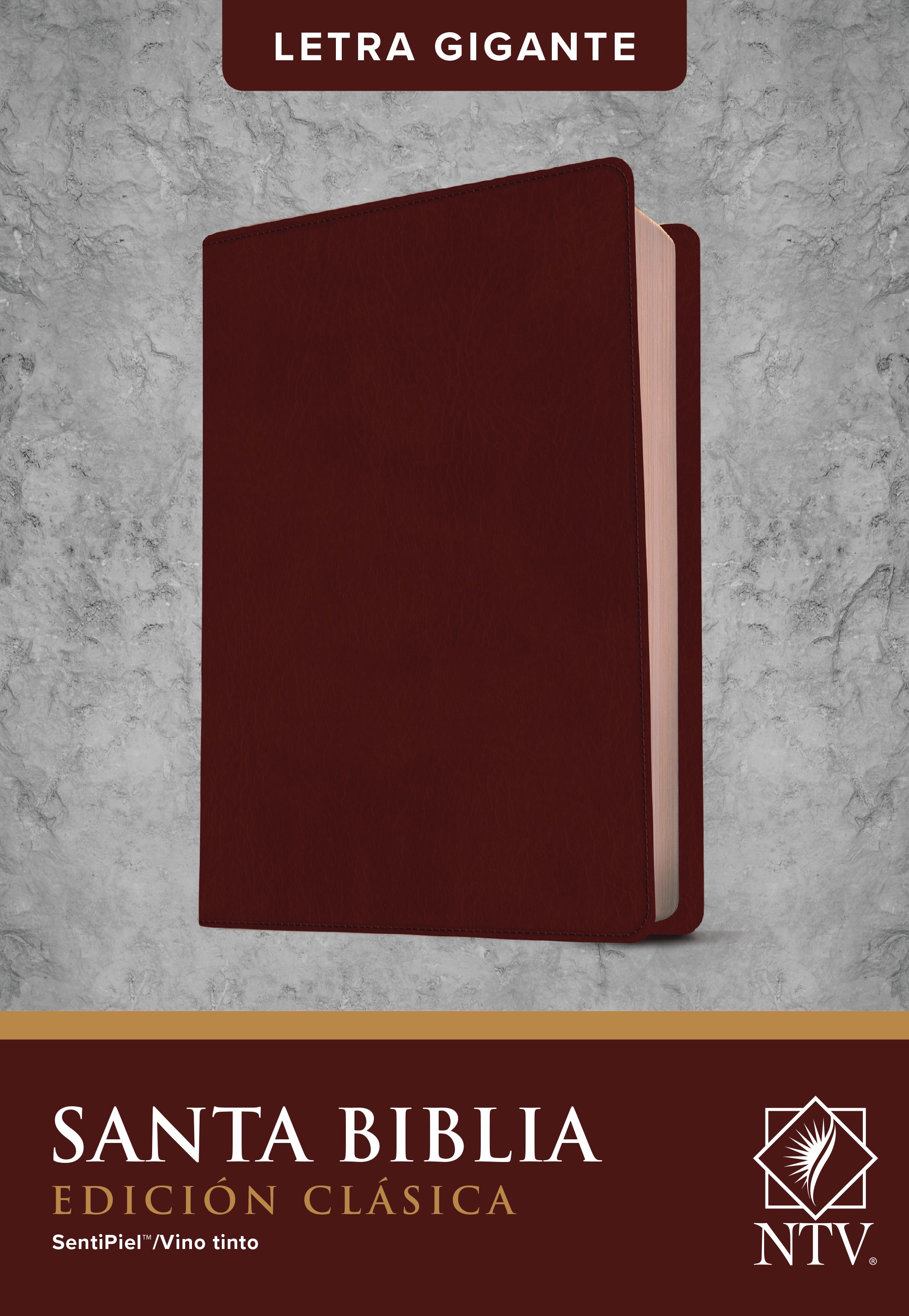 Ntv Santa Biblia Edicion Clasica Letra Gigante Burgundy (Red Letter Edition)