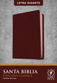Ntv Santa Biblia Edicion Clasica Letra Gigante Burgundy Indexed (Red Letter Edition)