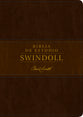 Ntv Biblia De Estudio Swindoll Brown/Tan