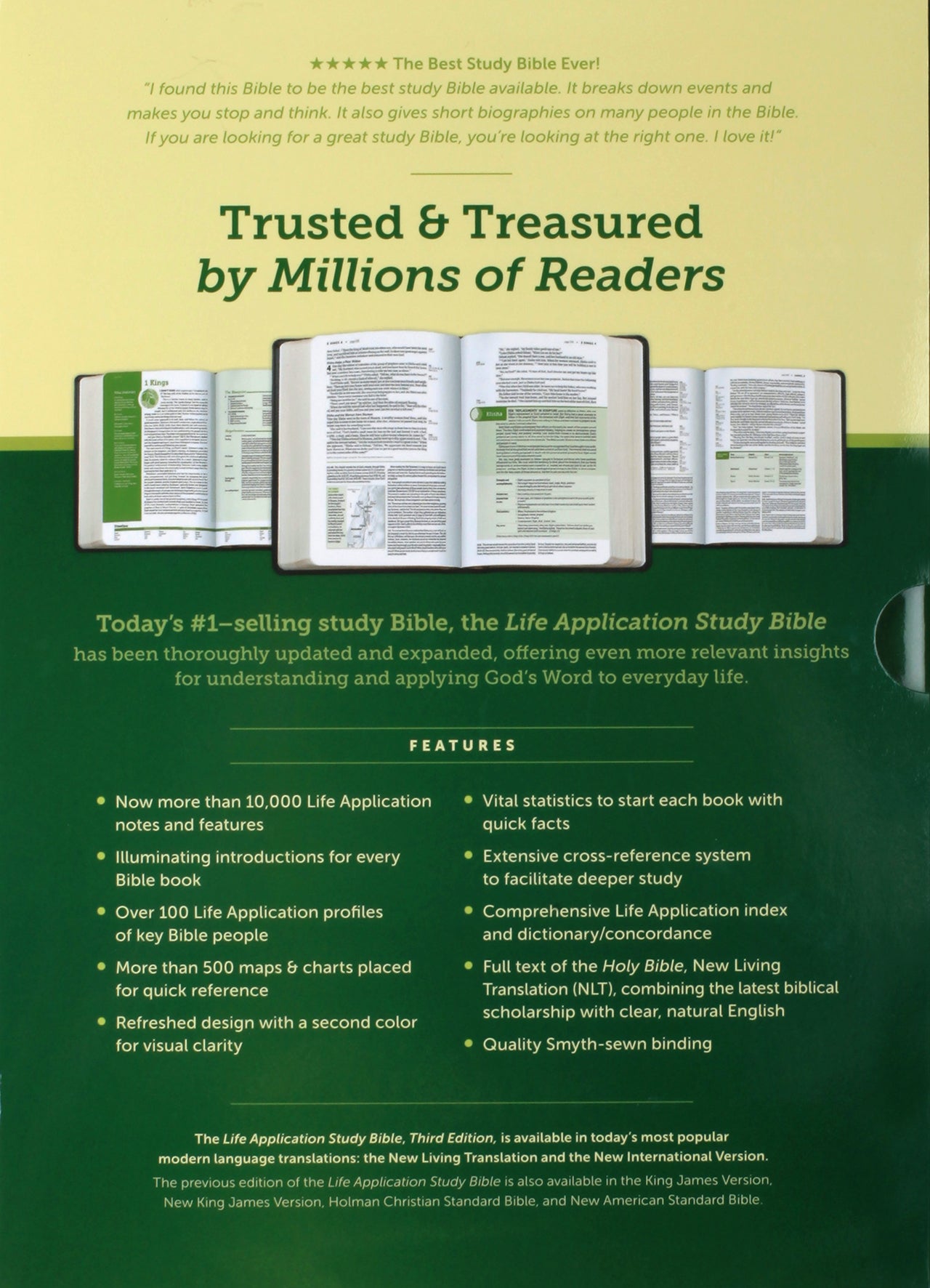 NLT Life Application Study Bible 3rd Edition (Red Letter Edition)