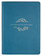 NLT Life Application Study Bible 3rd Edition Large Print Teal Blue Indexed (Red Letter Edition)