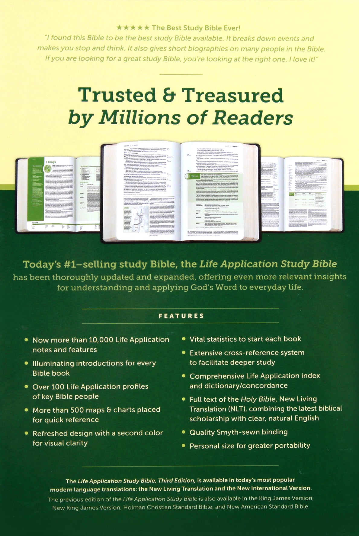 NLT Life Application Study Bible 3rd Edition Large Print (Red Letter Edition)