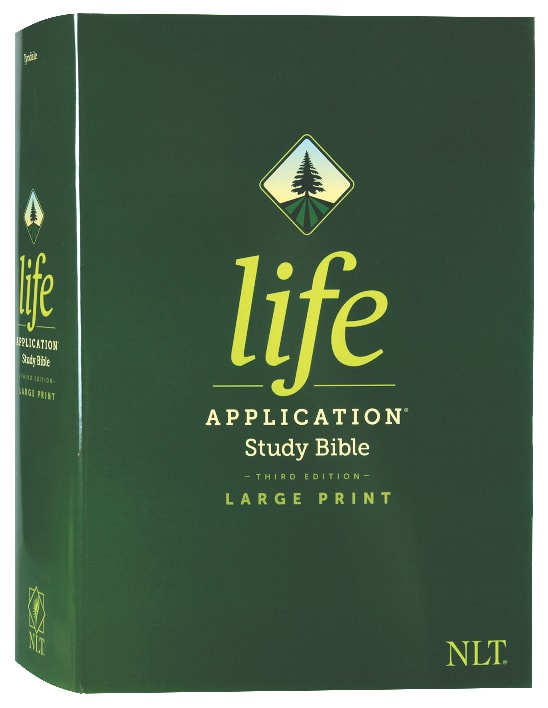 NLT Life Application Study Bible 3rd Edition Large Print (Red Letter Edition)