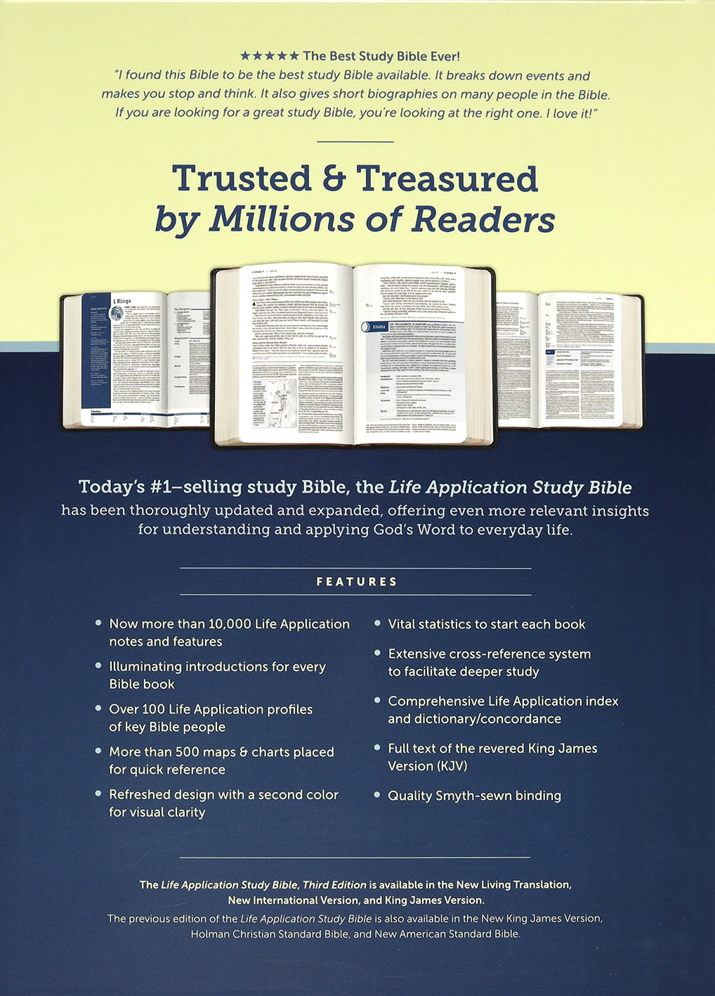KJV Life Application Study Bible 3rd Edition Indexed (Red Letter Edition)