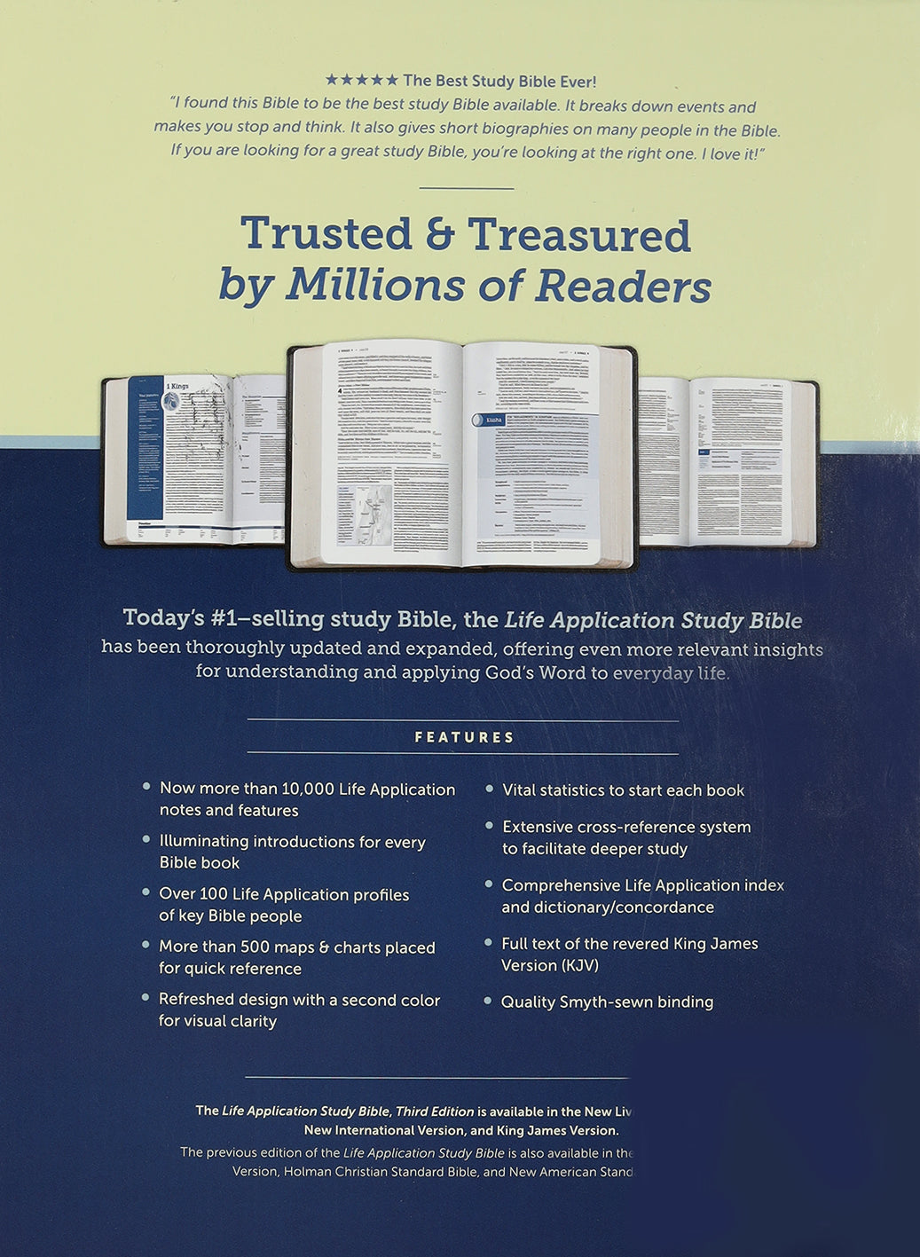 KJV Life Application Study Bible 3rd Edition Brown/Mahogany (Red Letter Edition)