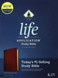 KJV Life Application Study Bible 3rd Edition Brown/Mahogany (Red Letter Edition)