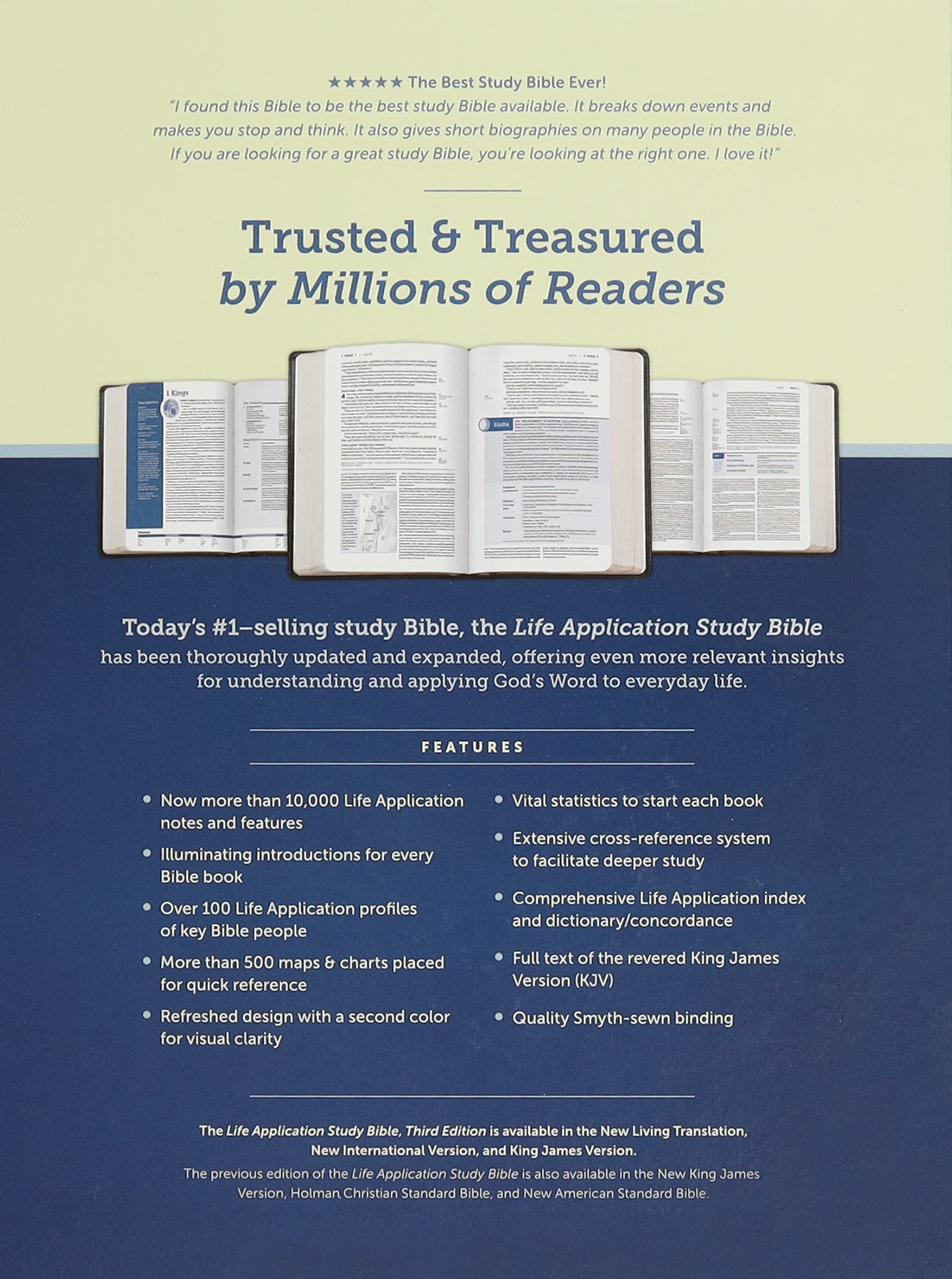 KJV Life Application Study Bible 3rd Edition Brown/Mahogany Indexed (Red Letter Edition)