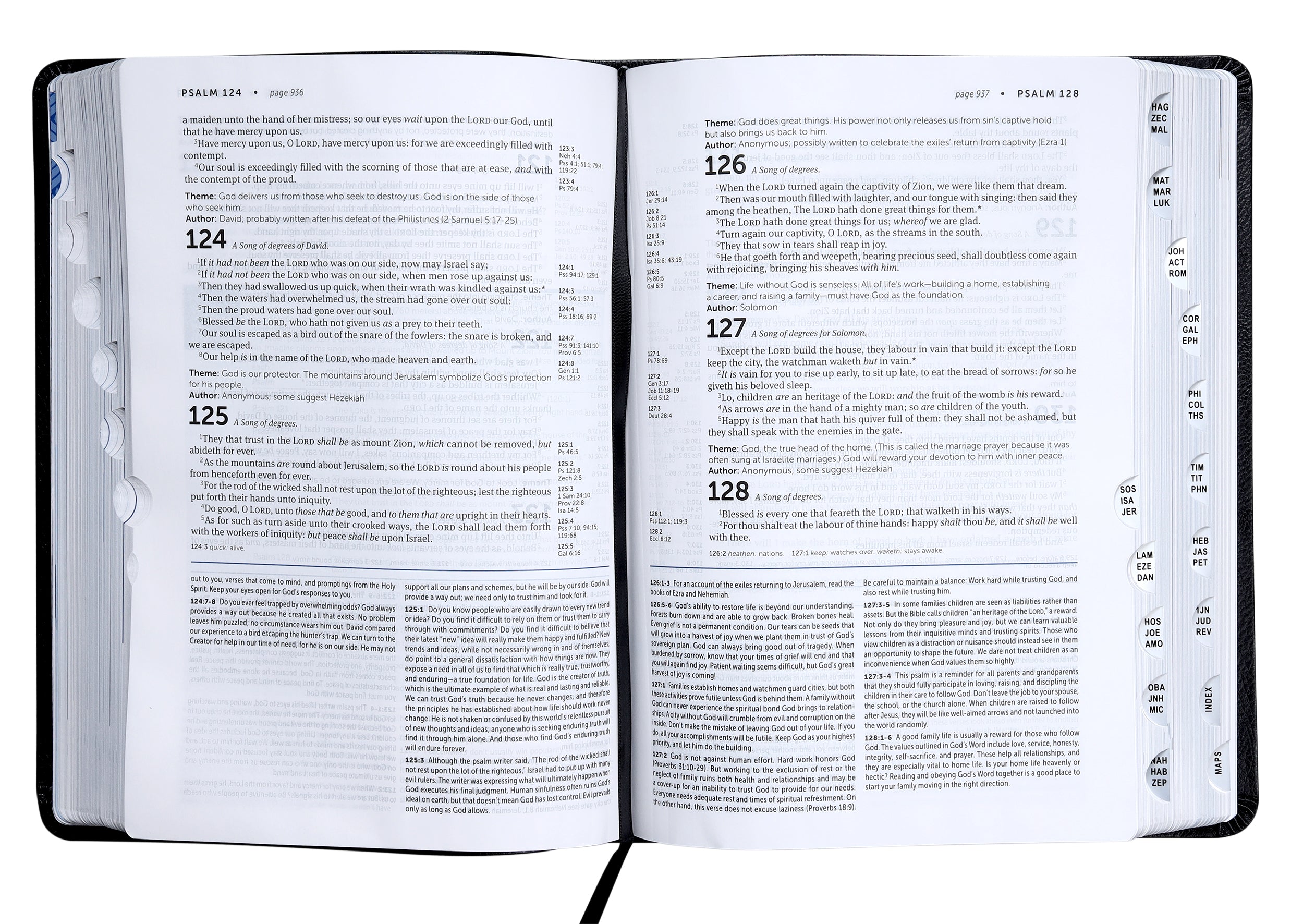 KJV Life Application Study Bible 3rd Edition Black Indexed (Red Letter Edition)
