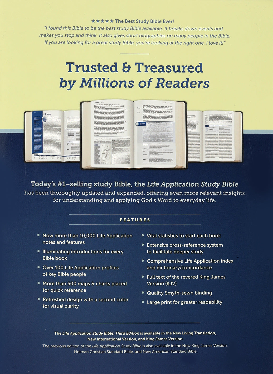KJV Life Application Study Bible 3rd Edition Large Print Indexed (Red Letter Edition)