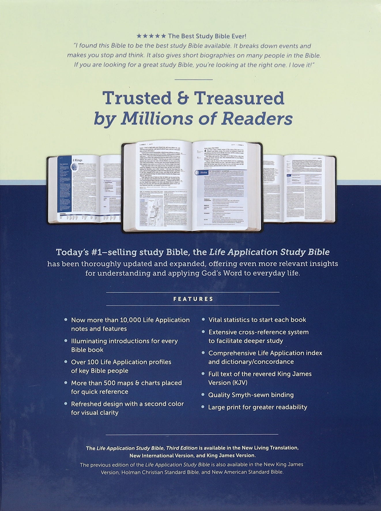 KJV Life Application Study Bible 3rd Edition Large Print Purple (Red Letter Edition)