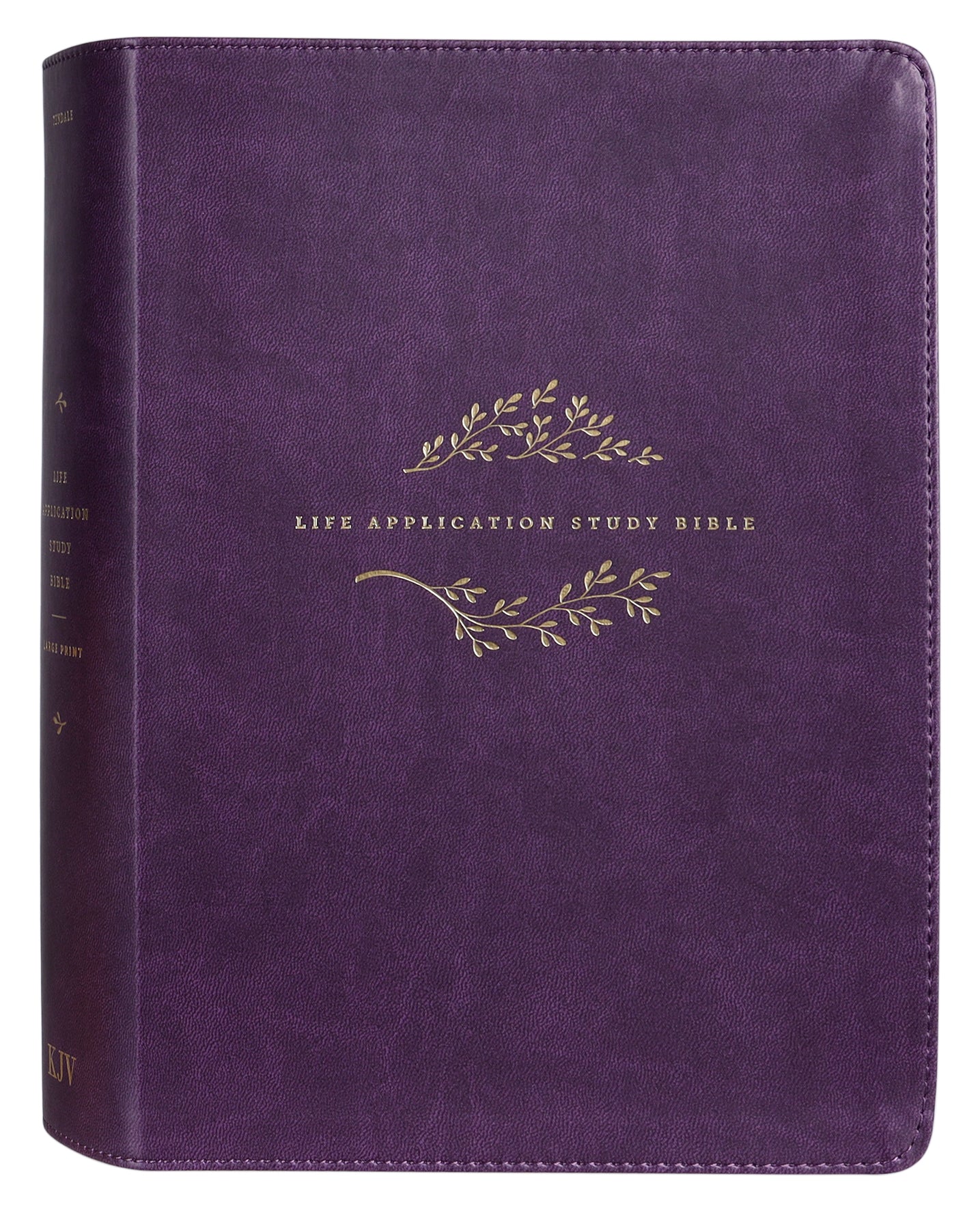 KJV Life Application Study Bible 3rd Edition Large Print Purple Indexed (Red Letter Edition)