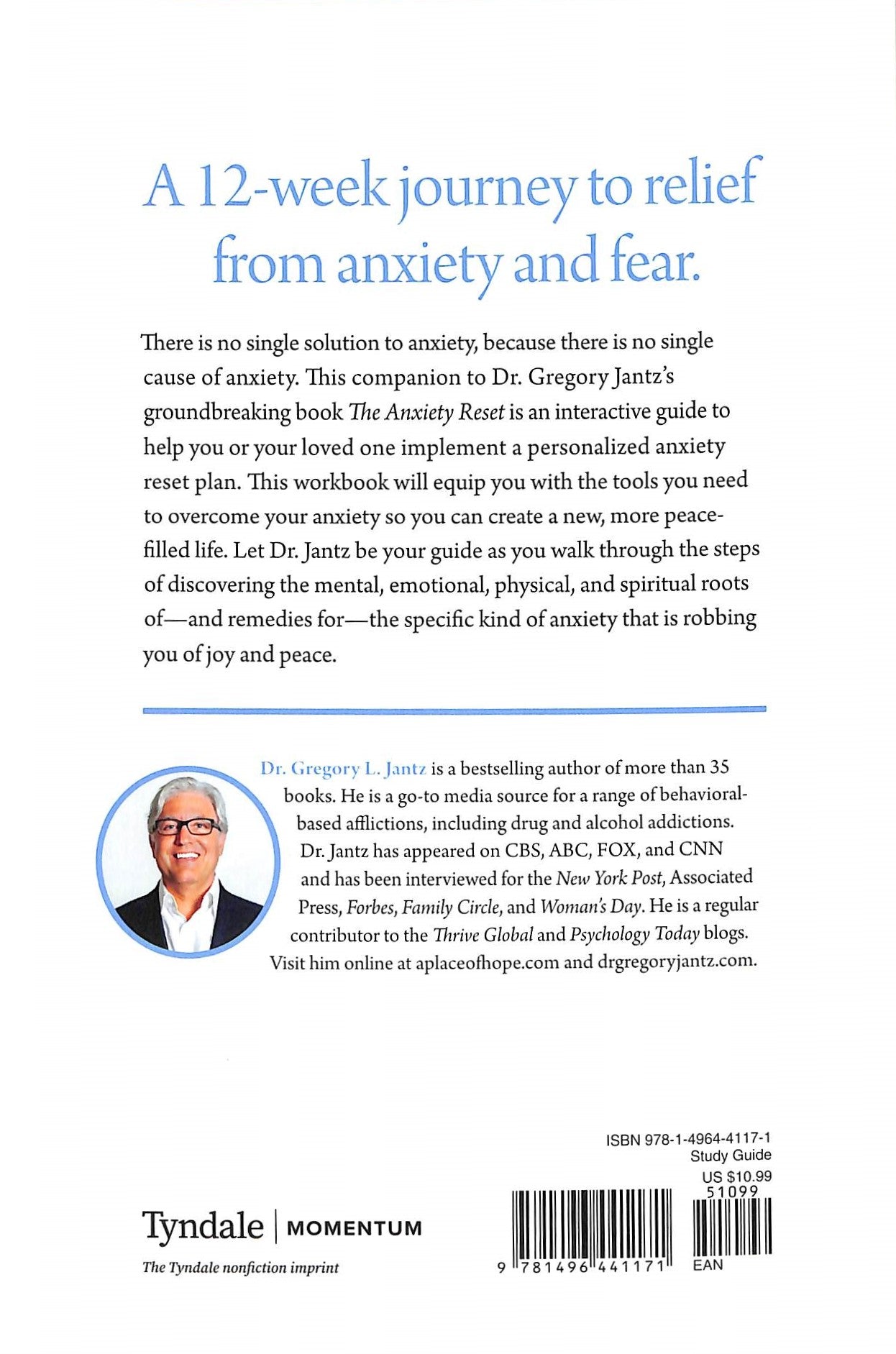 The Anxiety Reset (Workbook)