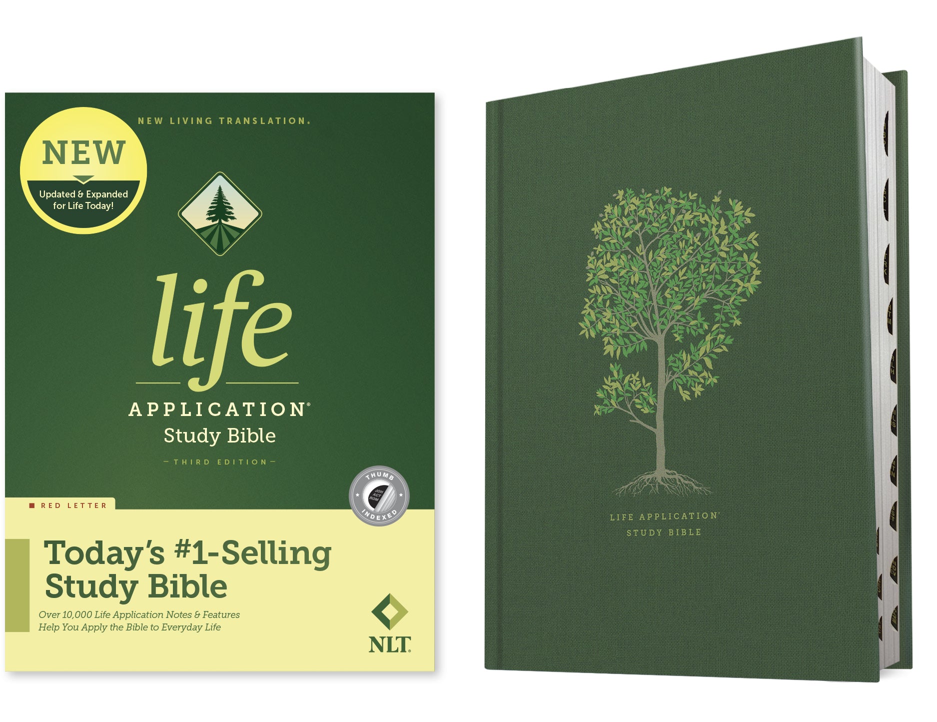 NLT Life Application Study Bible 3rd Edition Indexed (Red Letter Edition)
