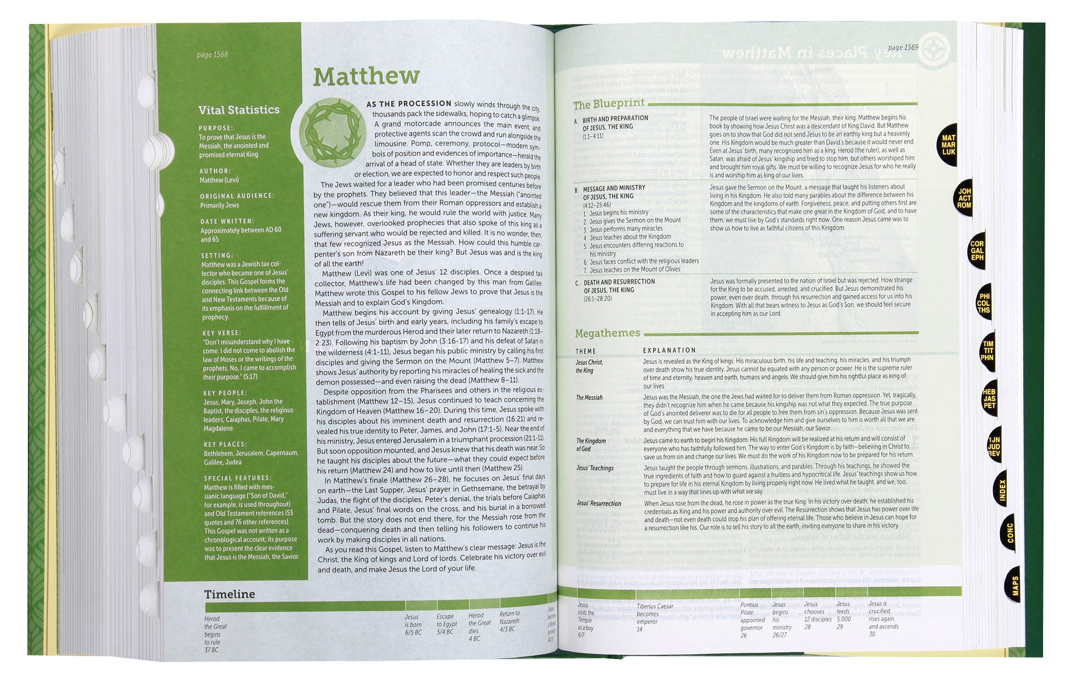 NLT Life Application Study Bible 3rd Edition Indexed (Red Letter Edition)