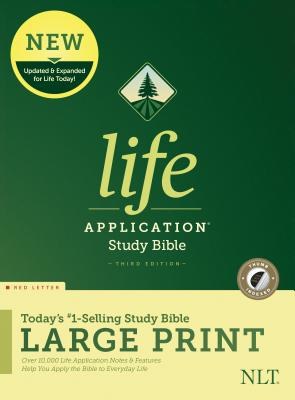 NLT Life Application Study Bible 3rd Edition Large Print Indexed (Red Letter Edition)