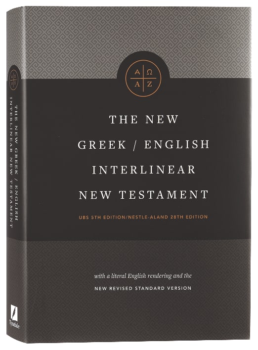 NRSV New Greek-English Interlinear New Testament Usb 5th + Nestle Aland 28Th Edition