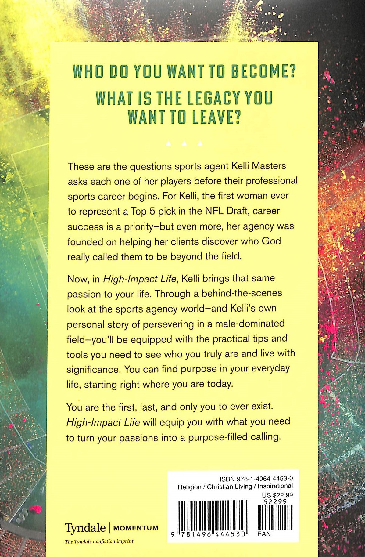 High-Impact Life: A Sports Agent's Secrets to Finding and Fulfilling a Purpose You Can't Lose