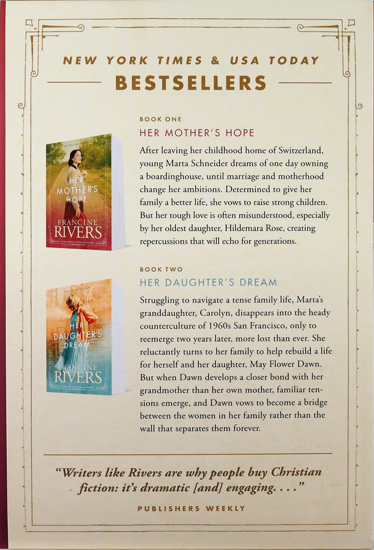 Marta's Legacy Gift Collection : Her Mother's Hope and Her Daughter's Dream (2 Volume Box Set) (Marta's Legacy Series)