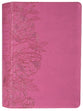 NLT Personal Size Giant Print Bible Filament Enabled Edition Peony Pink (Red Letter Edition)