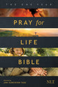 NLT One Year Pray For Life Bible (Black Letter Edition)