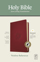 NLT Thinline Reference Bible Berry Indexed Red Letter (Filament Enabled Edition)