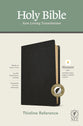 NLT Thinline Reference Bible Black Indexed Red Letter (Filament Enabled Edition)