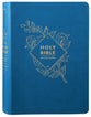 NLT Holy Bible Giant Print Teal Blue Indexed (Red Letter Edition)