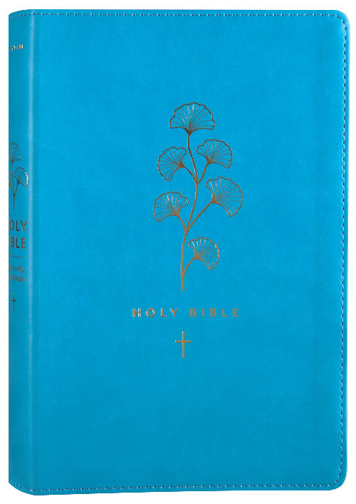 NLT Premium Gift Bible Teal (Red Letter Edition)
