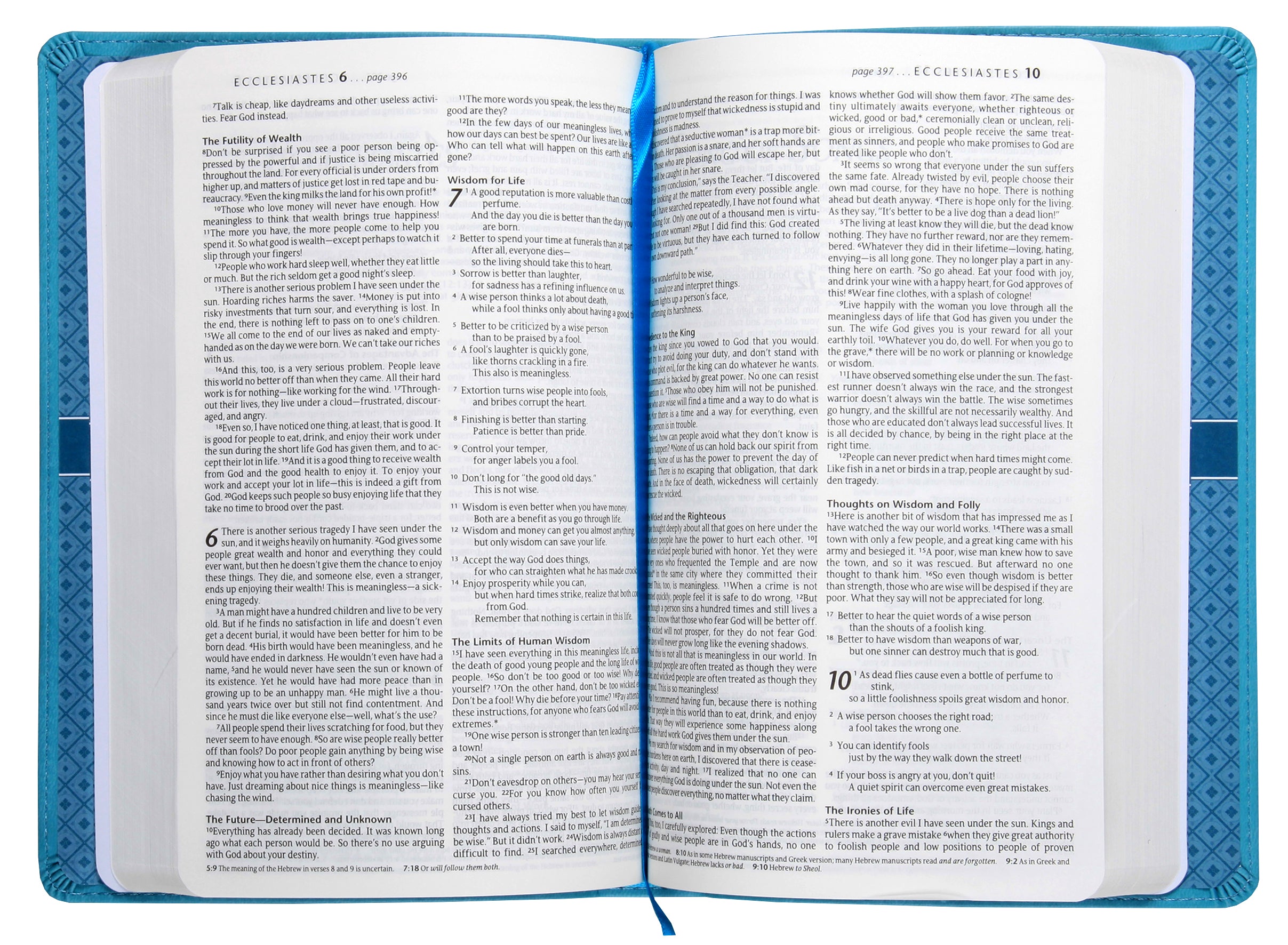 NLT Premium Gift Bible Teal (Red Letter Edition)