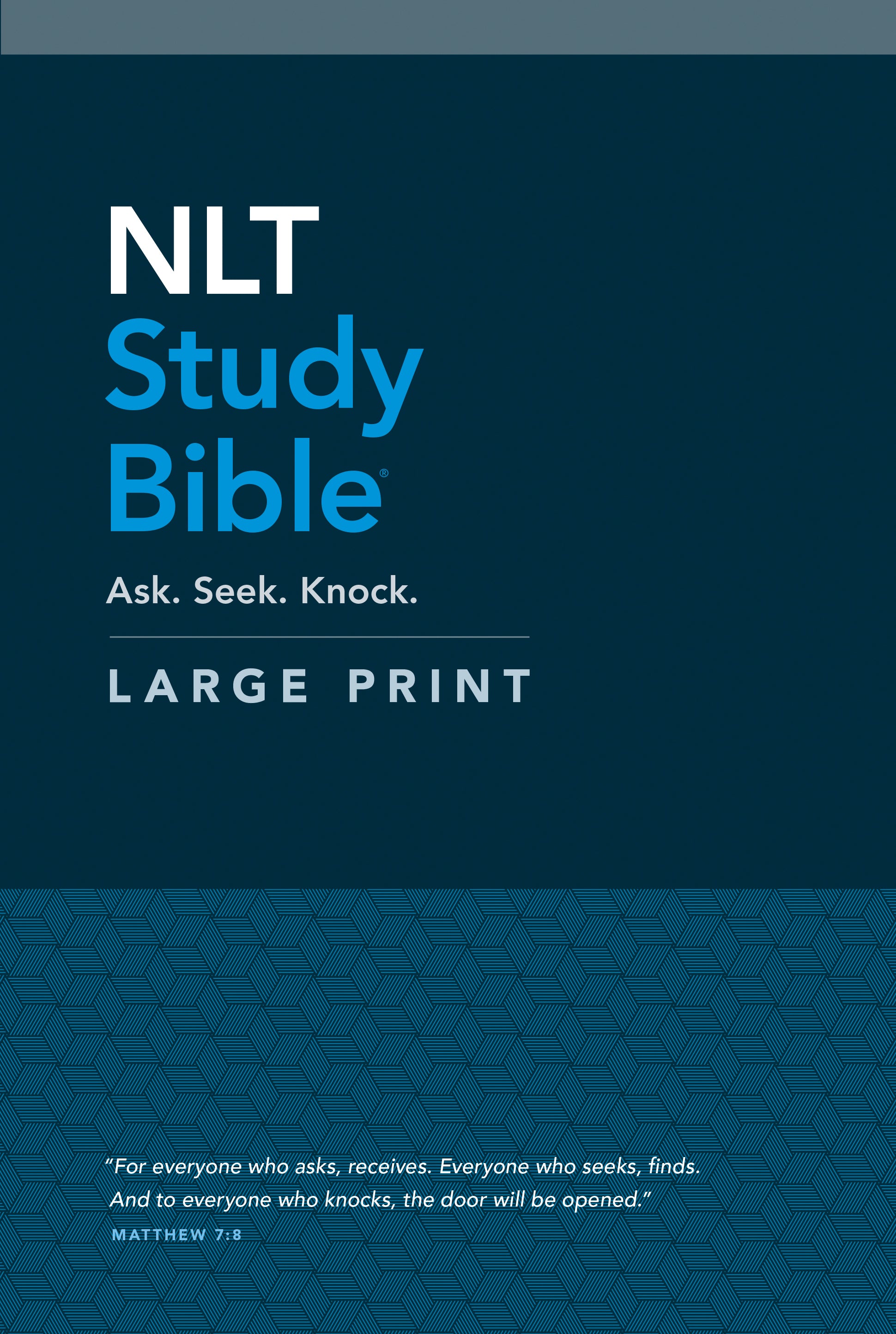 NLT Study Bible Large Print (Red Letter Edition)