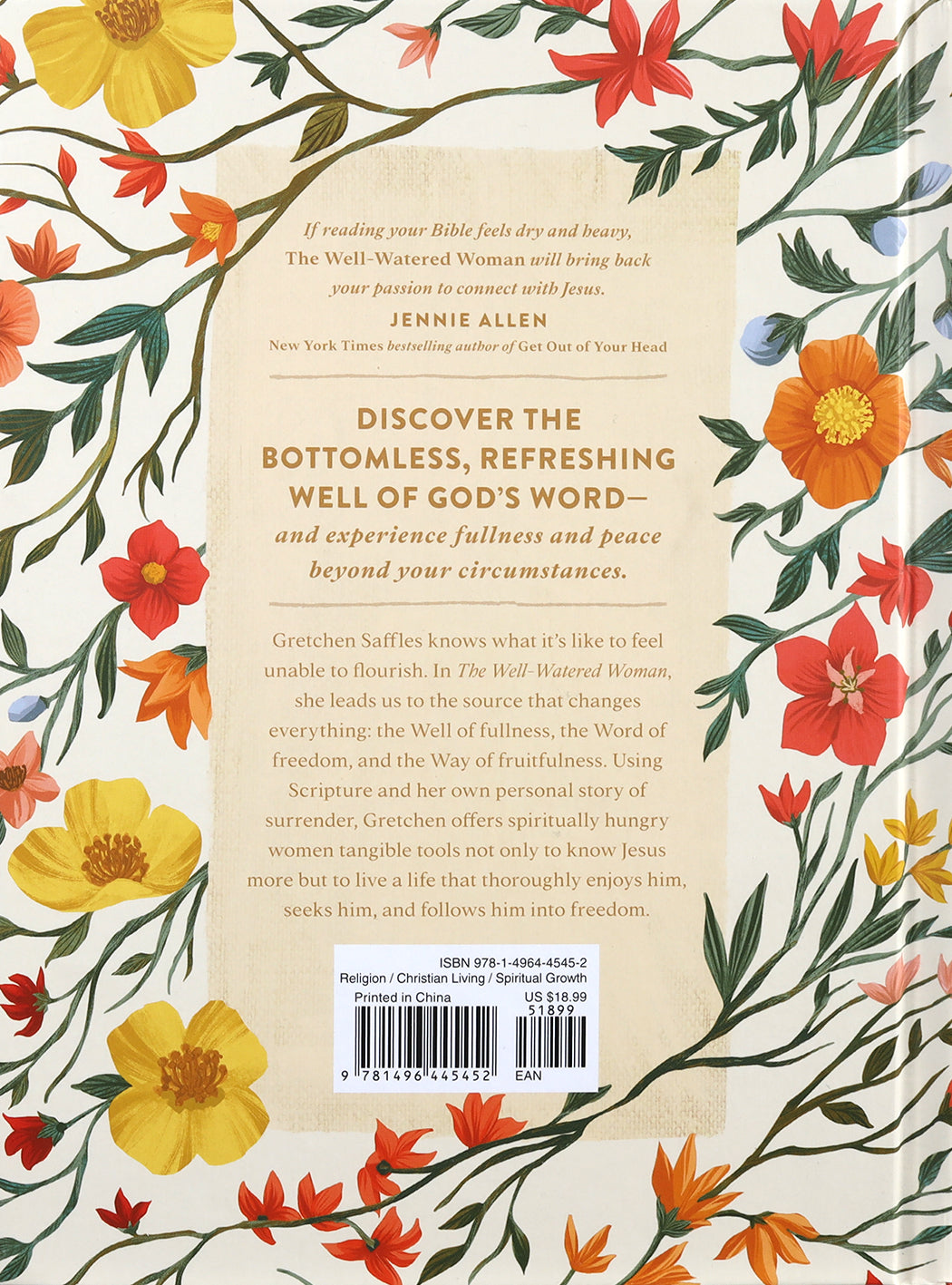 The Well-Watered Woman: Rooted in Truth, Growing in Grace, Flourishing in Faith