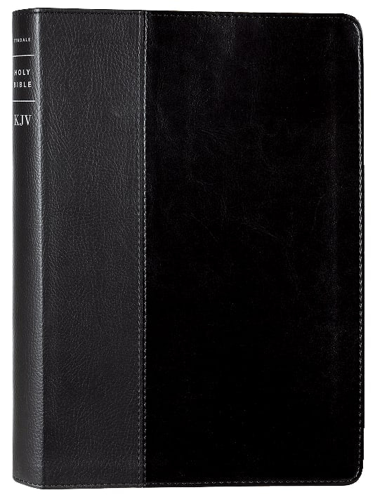 KJV Large Print Thinline Reference Bible Filament Enabled Edition Black & Onyx (Red Letter Edition)