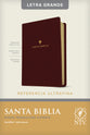 Ntv Santa Biblia Edicion De Referencia Ultrafina Letra Grande Cafe Oscuro Con Indice (Red Letter Edition)