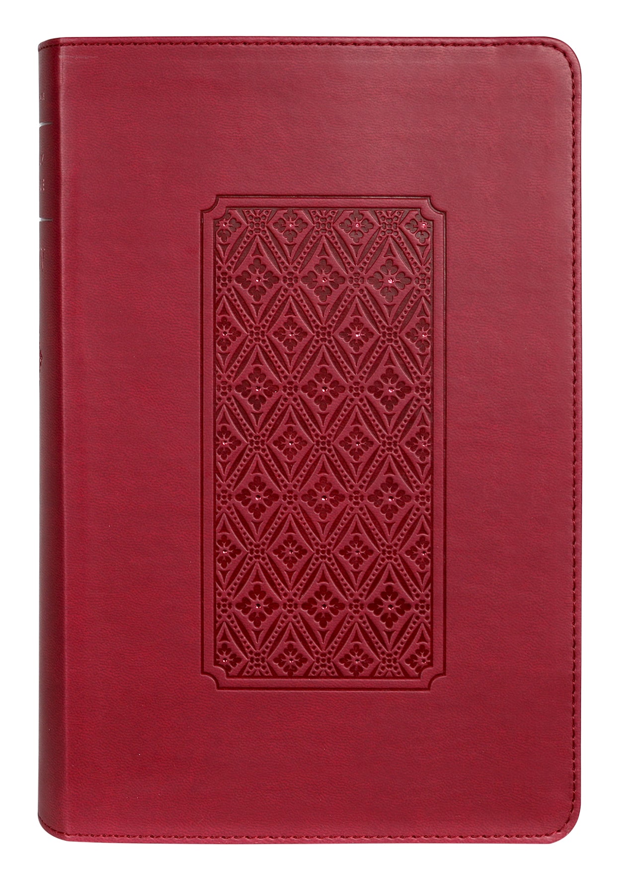 KJV Personal Size Giant Print Bible Filament Enabled Edition Diamond Frame Cranberry (Red Letter Edition)