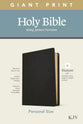 KJV Personal Size Giant Print Bible Filament Enabled Edition Black (Red Letter Edition)
