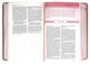 NLT Thrive Devotional Bible For Women Rose Metallic