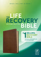 NLT Life Recovery Bible Second Edition Rustic Brown