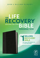 NLT Life Recovery Bible Second Edition Personal Size Black/Onyx